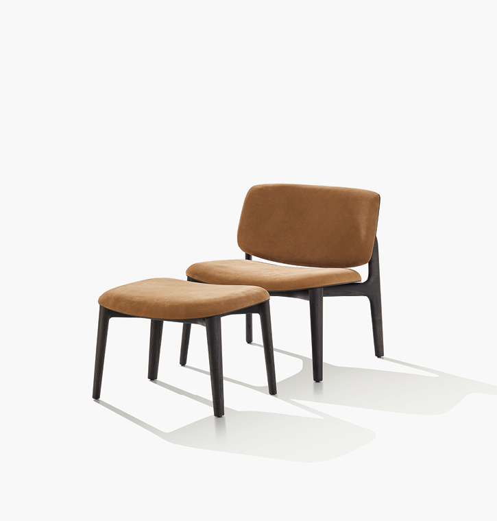 Curve armchair, design by Emmanuel Gallina