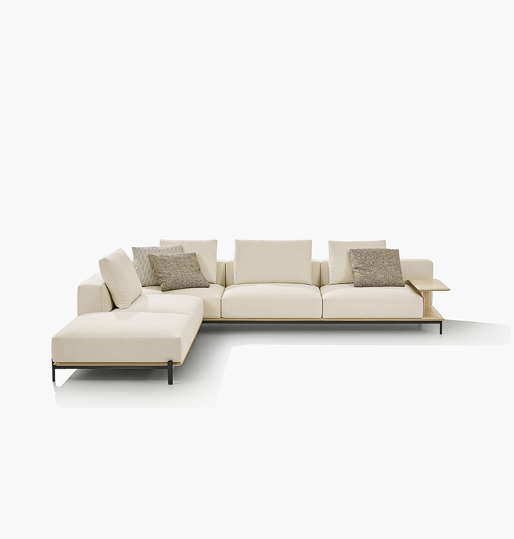 Brera sofa, design by Jean-Marie Massaud