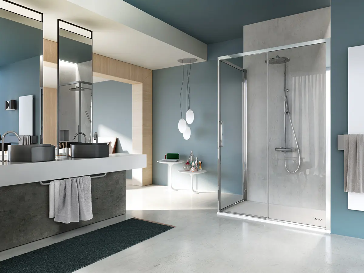 Vismaravetro - shower enclosure with a sliding shower door - Serie 7000