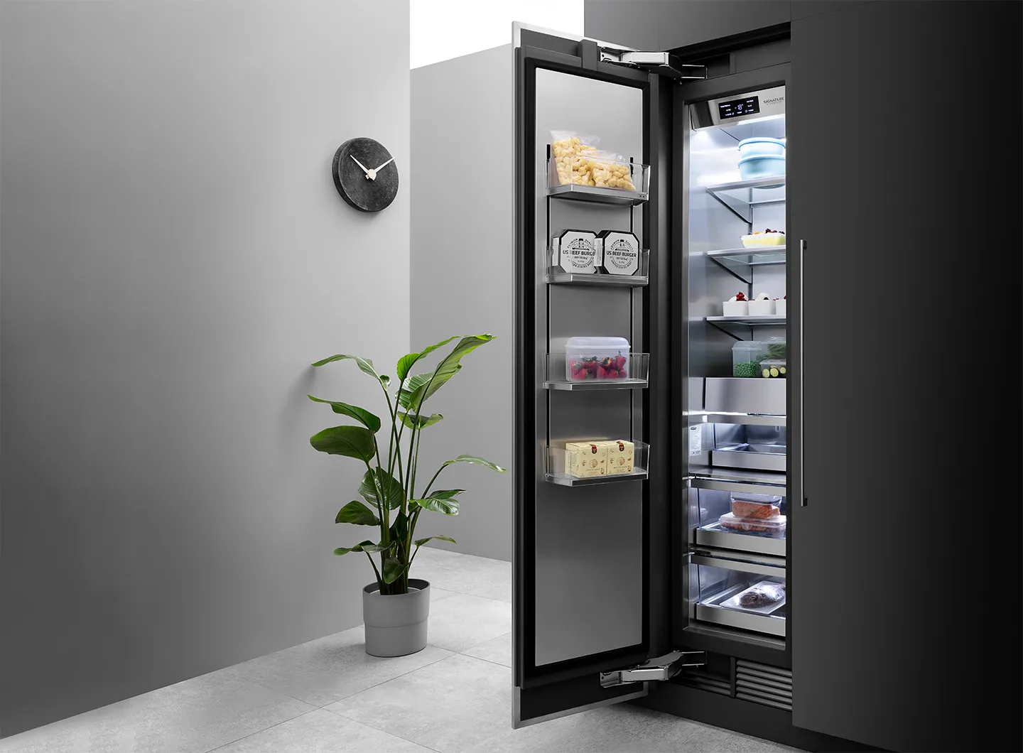 24” Integrated freezer