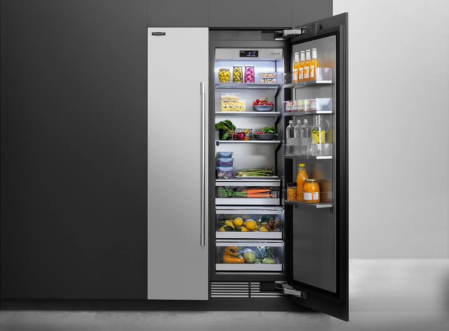 30” Integrated refrigerator