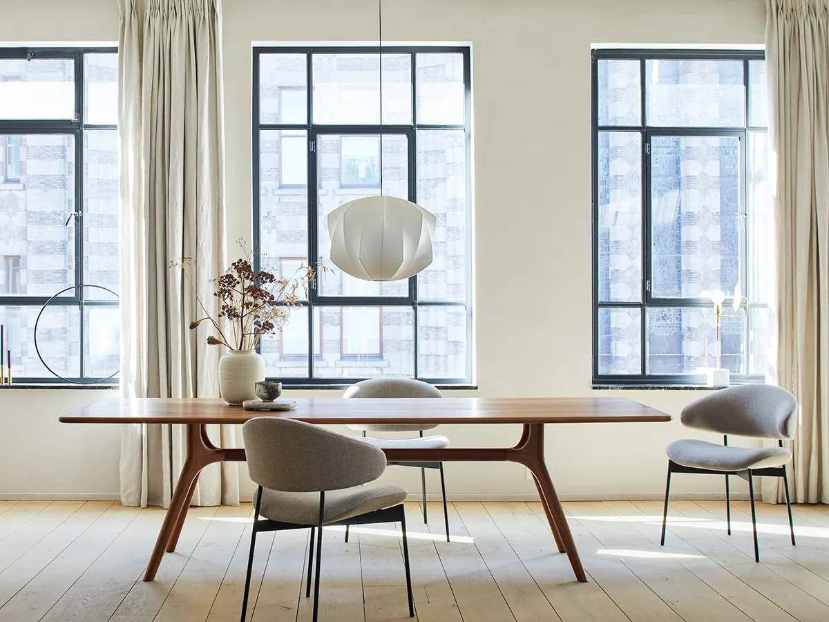 NIL table and LUZ chair by more