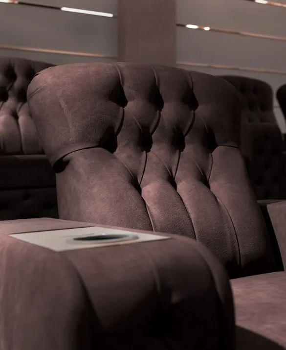 Vismara Design - capitonné cinema seating 