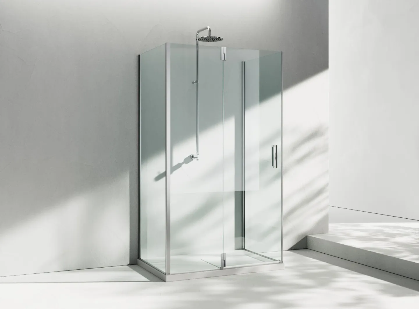 Vismaravetro - hinged shower enclosure - SuperSintesi collection