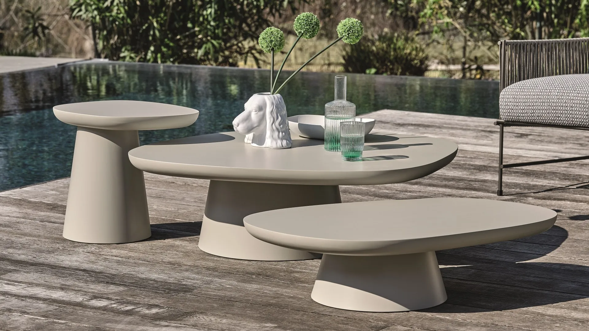 Stone coffee tables | Salone del Mobile