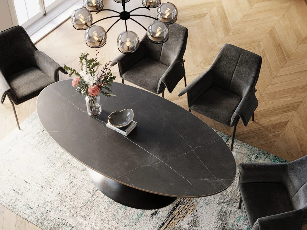 Tavoli e tavolini Tavolo Grande Possibilita nero Kare Design | Salone del  Mobile