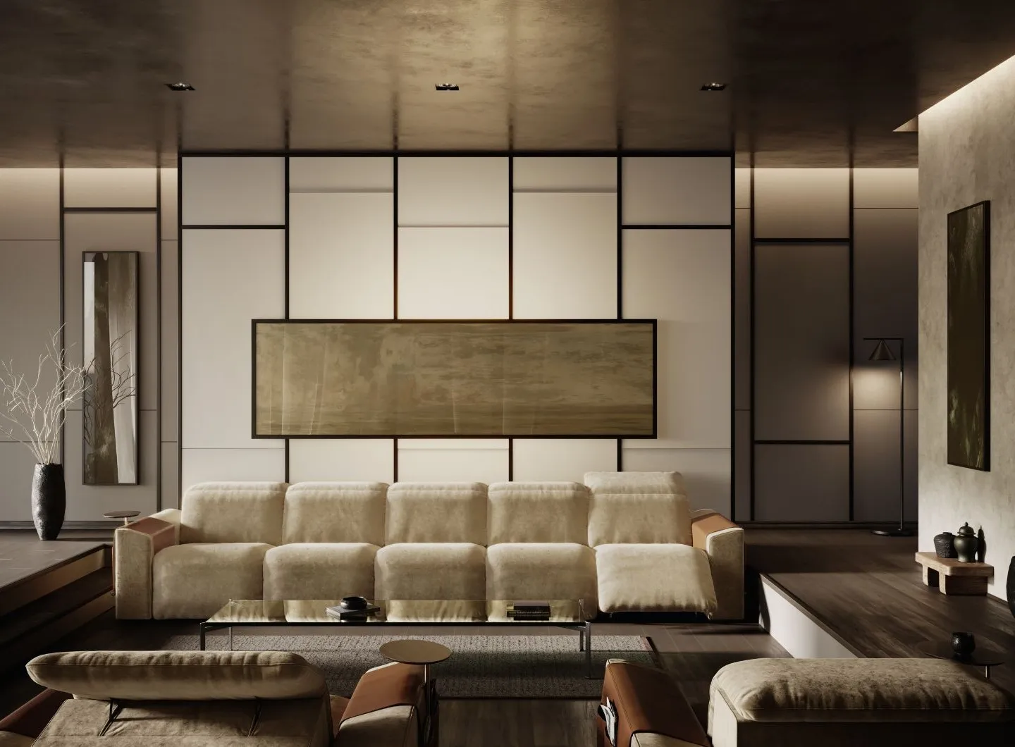 Vismara Design - Kubrik Reclining Sofa