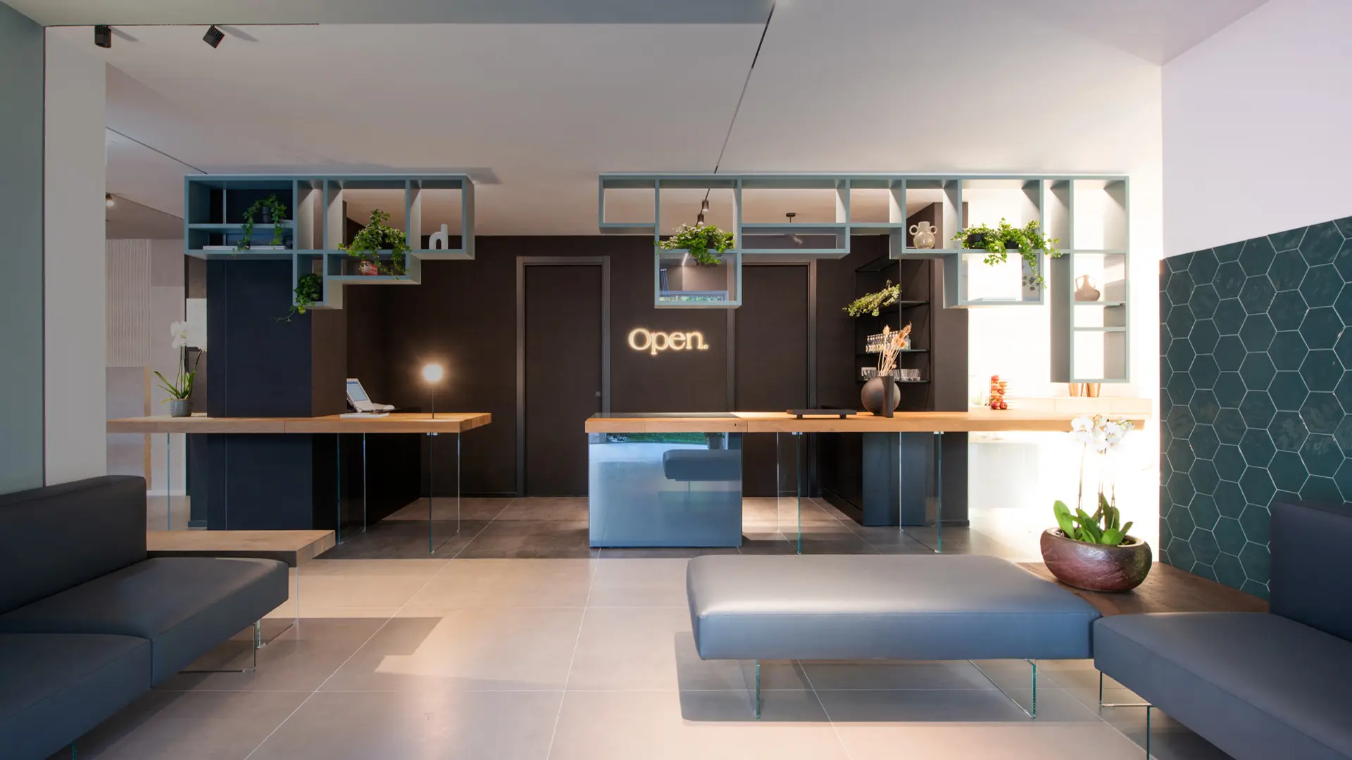 open hotel, lago, salone milano, contract