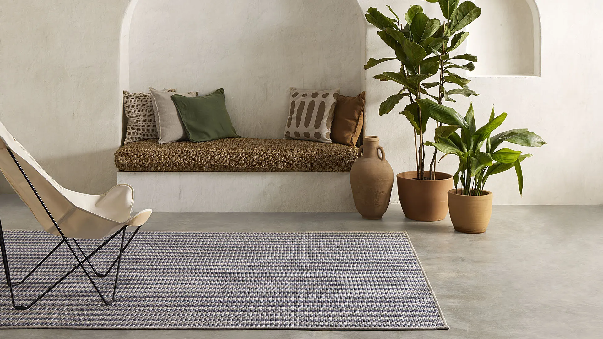 Terra Kalahari Oat Sea- Outdoor&Indoor Rug made from recycled PET